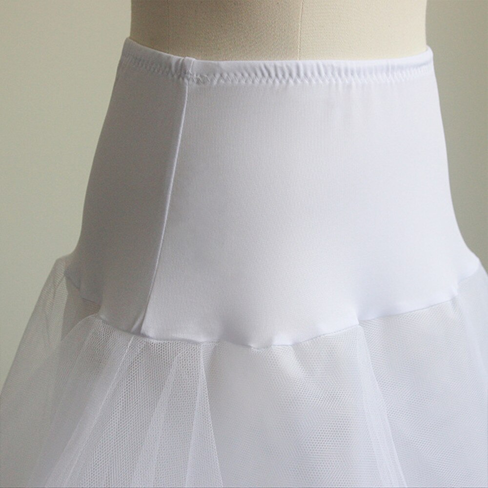 Hongfuyu Goedkope 2022 Mermaid Trouwjurk Petticoat Trompet Floor Lengte Rok Petticoat Crinoline Onderrok Voor Bruids Jurk