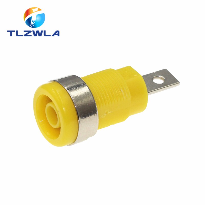 5Pcs 4mm Banana Plugs Female Jack Socket Plug Wire Connector Multimeter Socket Banana head Female