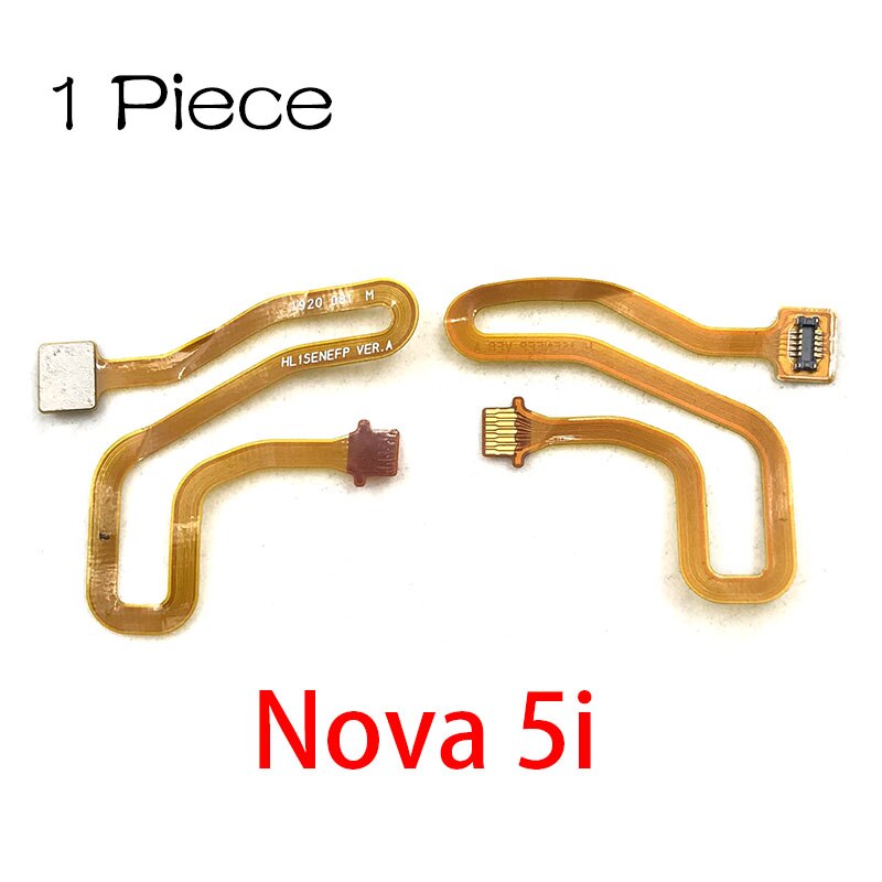 For Huawei Nova 3 3i 4 4e 5 5i Pro P10 P20 Pro P30 Lite Home Button Fingerprint Touch Id Sensor Connector Flex Cable: Nova 5i