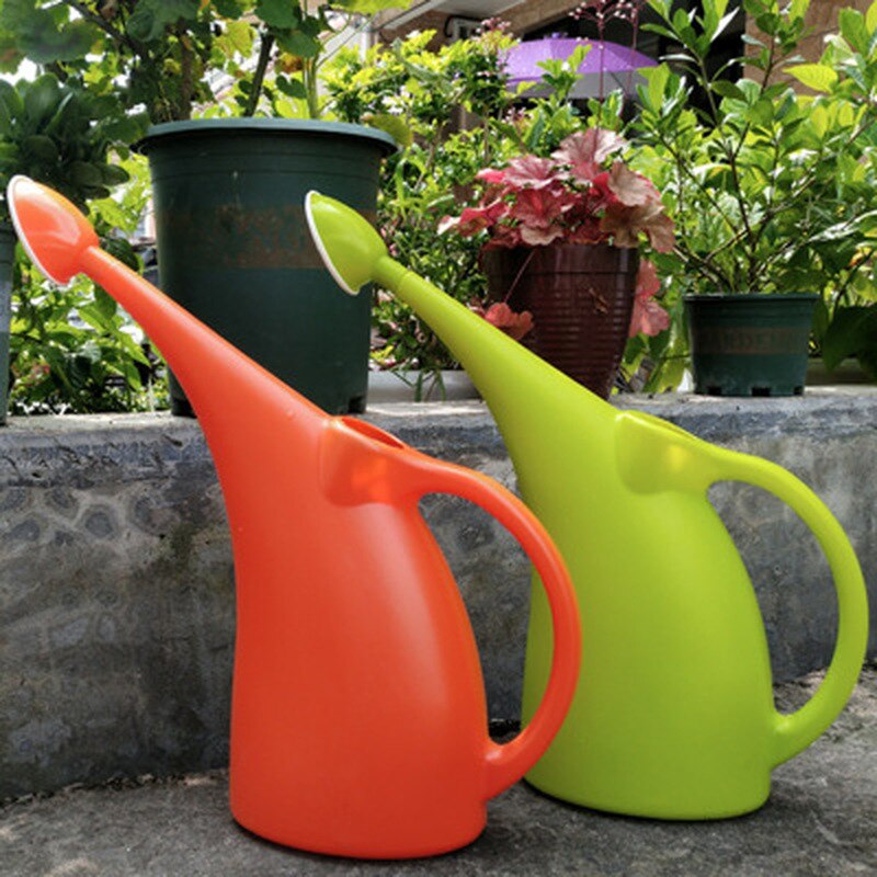 2l/3l vannkanne stor kapasitet lang tut hage blomsterplanter vannkanne sprinkler grytebeholderholder flaskevann