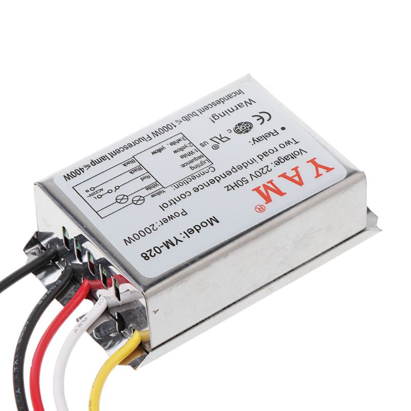 2000W Two Road Independence Control Change Frequency Power Section Switch 220V