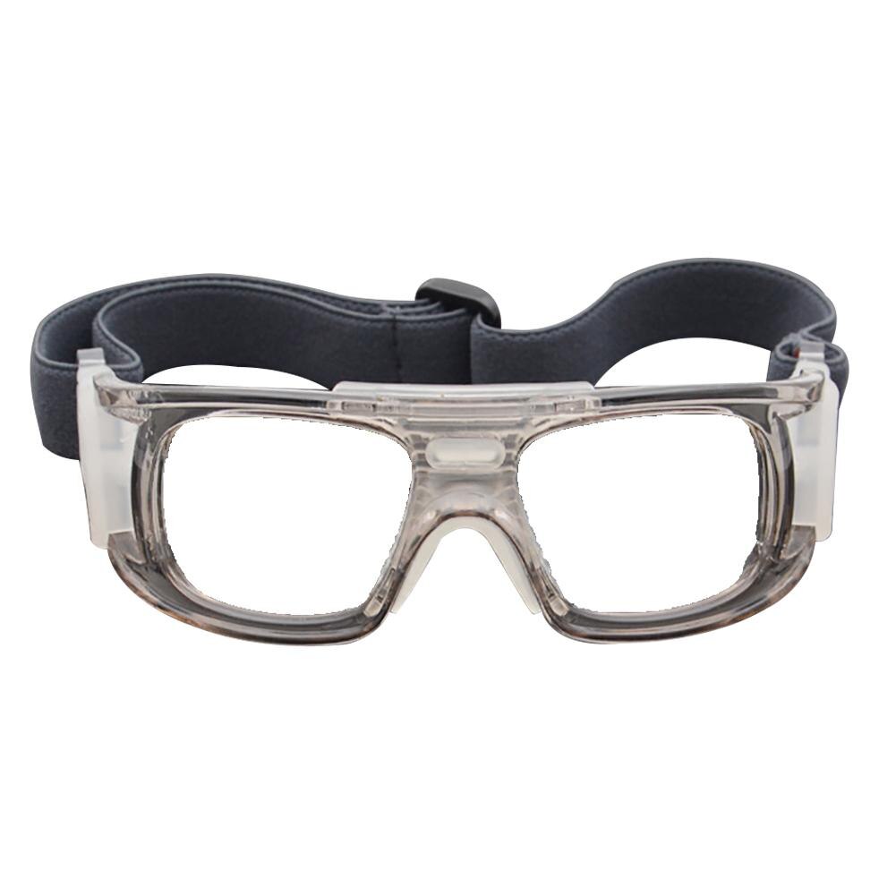 Sports Basketball Outdoor Cycling Eyewear Goggles Unisex Protective Eye Glasses Safety Basketball Soccer Sports Protective Goggl: Grey