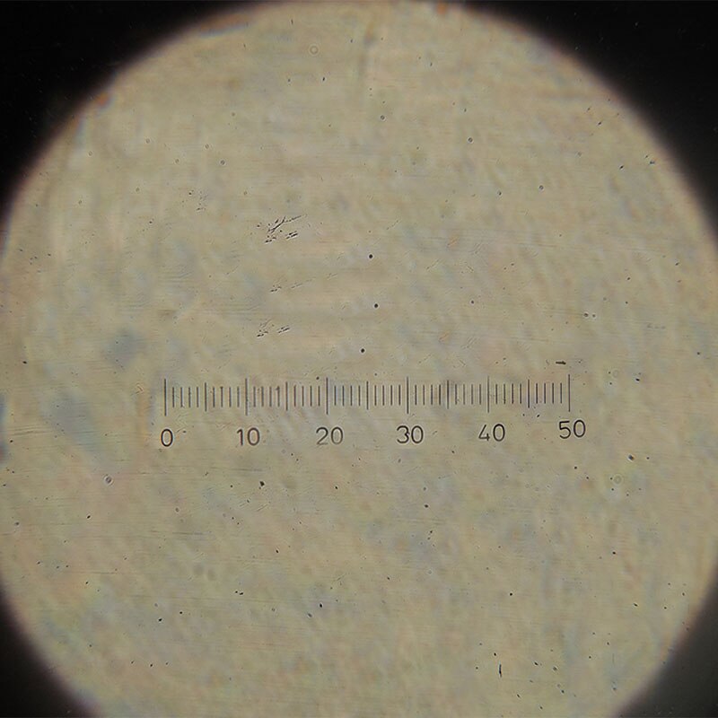 C3 DIV=0.1mm Eyepiece Graticule Measuring Glass Eyepiece Micrometer Ocular Reticle Microscopes Accessories