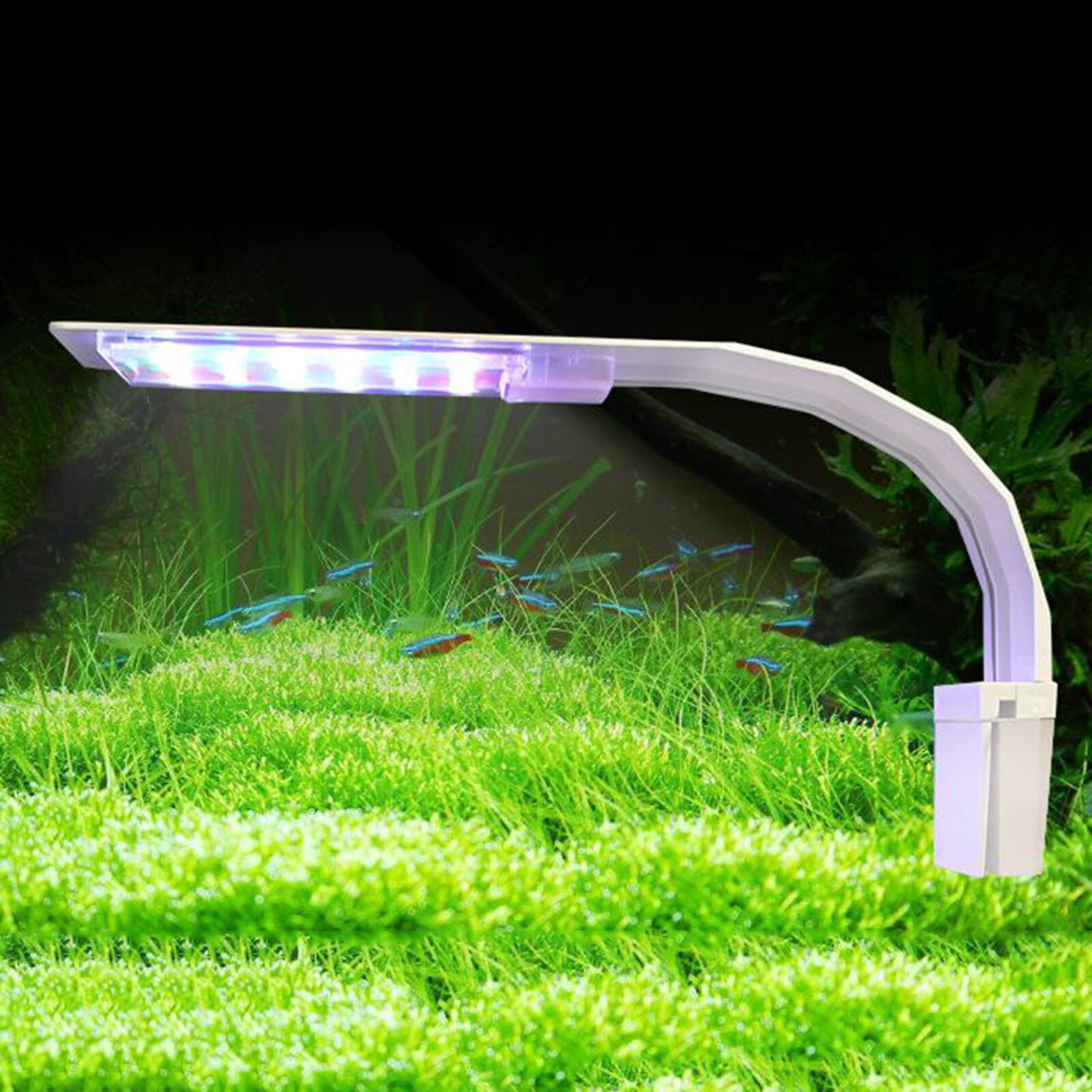 LED Aquarium Light Full Spectrums Fishing Tank Light Multi-Color 20l Aquarium Light Color Changing Small Turtle