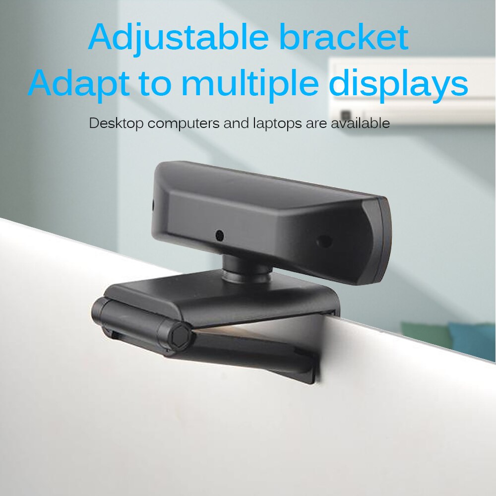 TISHRIC USB Webcam 1080P Web Camera With Microphone Rotatable Computer Camera For Live Broadcast Video Calling Conference