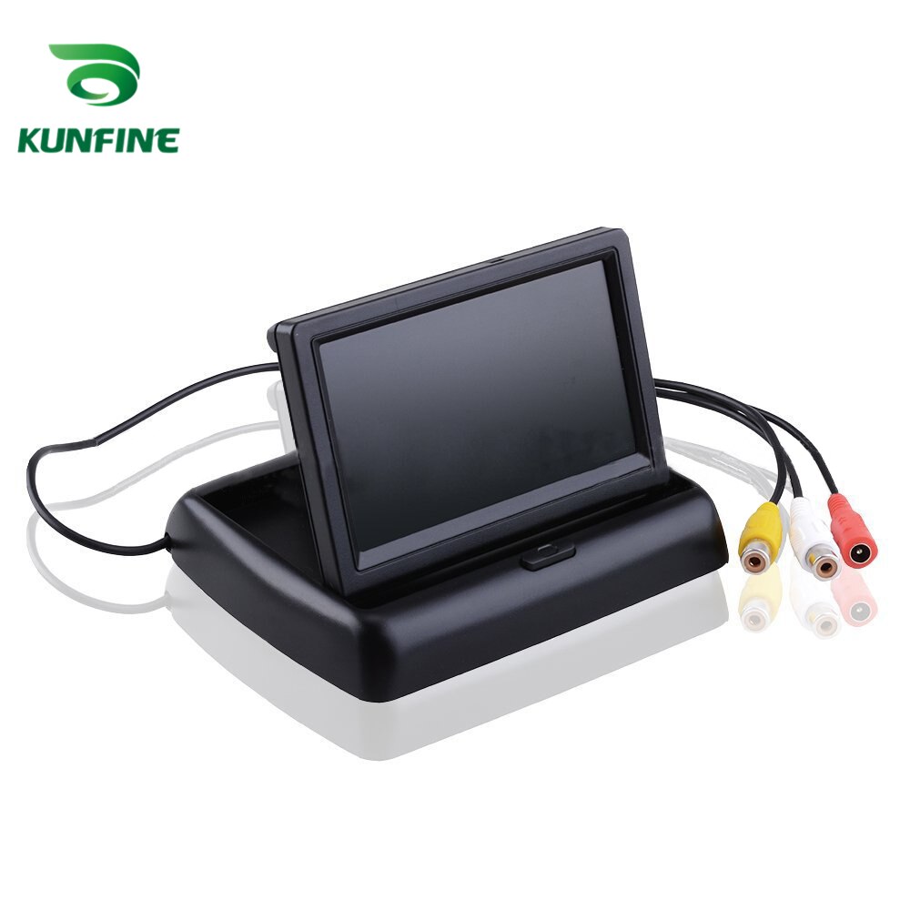 Car Styling 4.3 Inch TFT LCD Screen Car Monitor Display with Wifi Rear View Reverse Backup Camera Car TV Display: Monitor