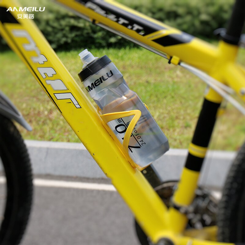 ANMEILU-botella de agua portátil para ciclismo, accesorios para deportes al aire libre, cantimplora, acampada, senderismo, Garrafa