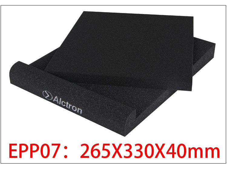 2x Studio Monitor Speaker Isolation Pads - EPP05 Acoustic Foam - Sound Dampening - for 5/6.5/8 Inch Speakers: for 6.5 Monitor Speaker