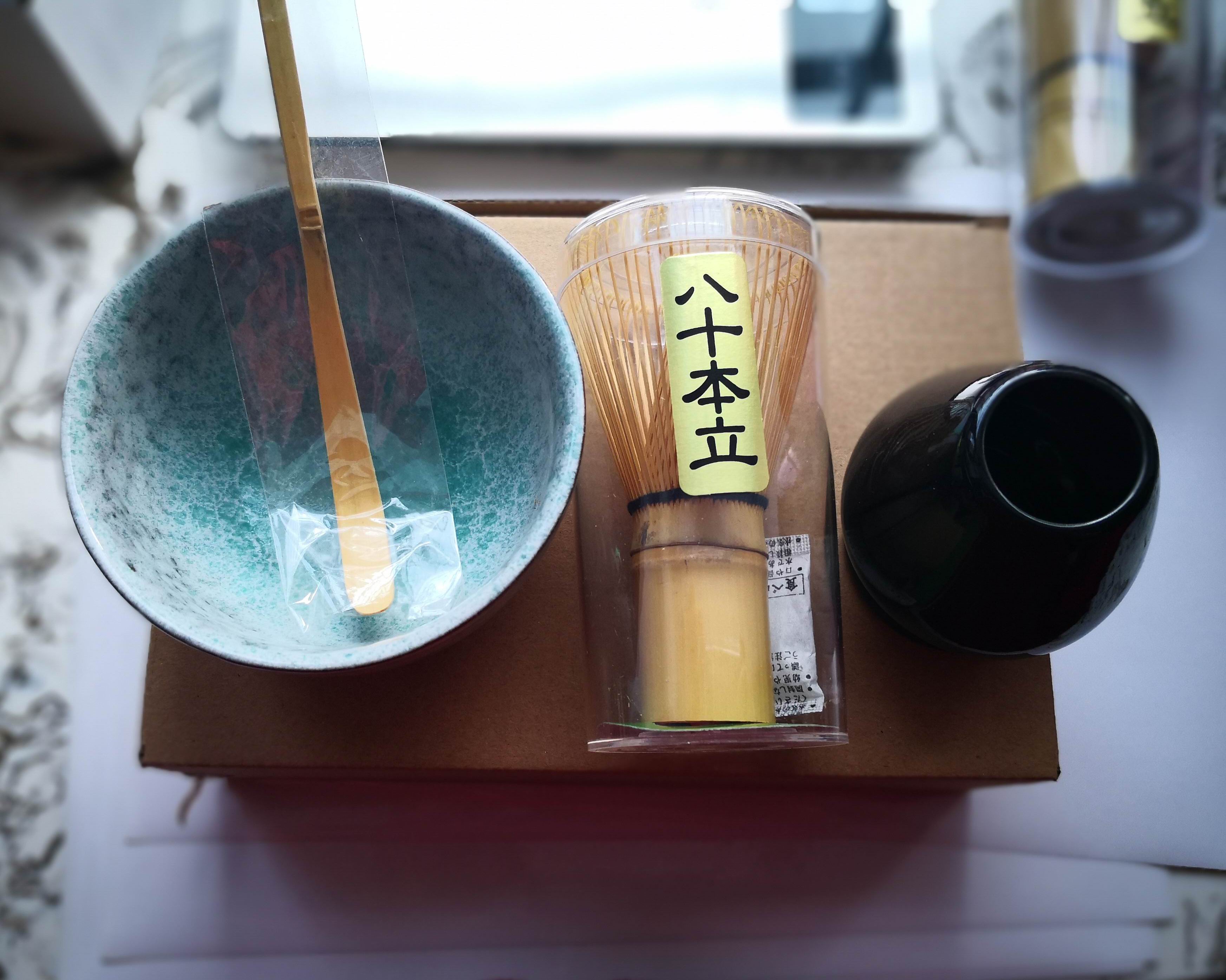Tradisjonelle matcha sett naturlig bambus matcha visp ceremic matcha bolle visp holder japansk stil te sett