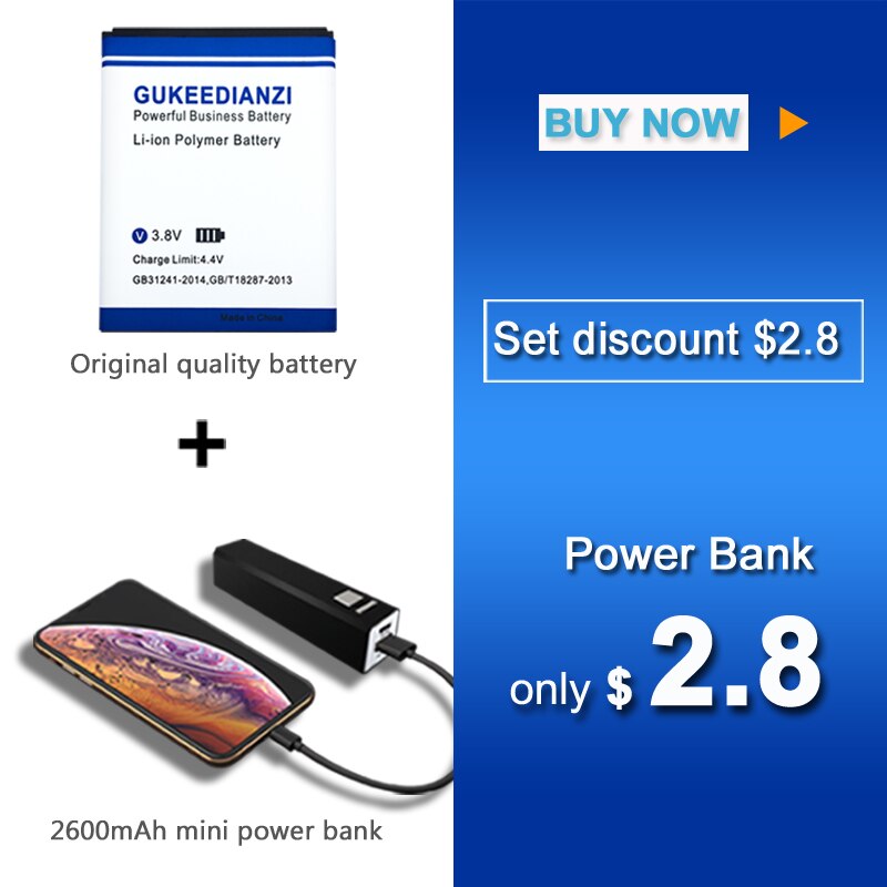 Batería BAT16484000 para teléfono móvil, 5050mAh, para DOOGEE X5 MAX / X5max Pro