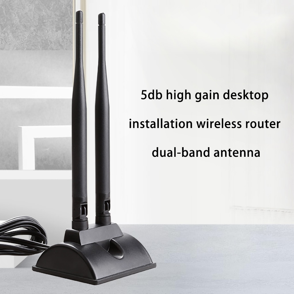 Dual Band Wifi Antenne 2.4G/5G Antenne Pci-E Wifi Netwerkkaart Draadloze Router Signaal Versterker Antenne