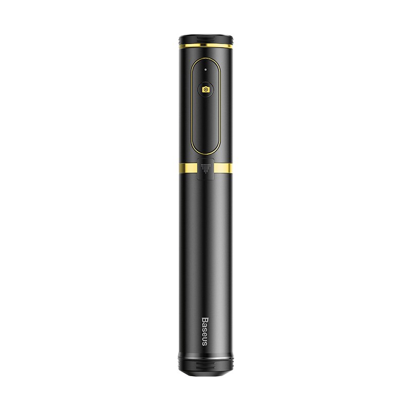 Baseus Bluetooth Selfie Stok Statief Draadloze Afstandsbediening Selfiestick Voor Iphone Xiaomi Huawei Android Handheld Uitschuifbare Monopod: Black-Gold