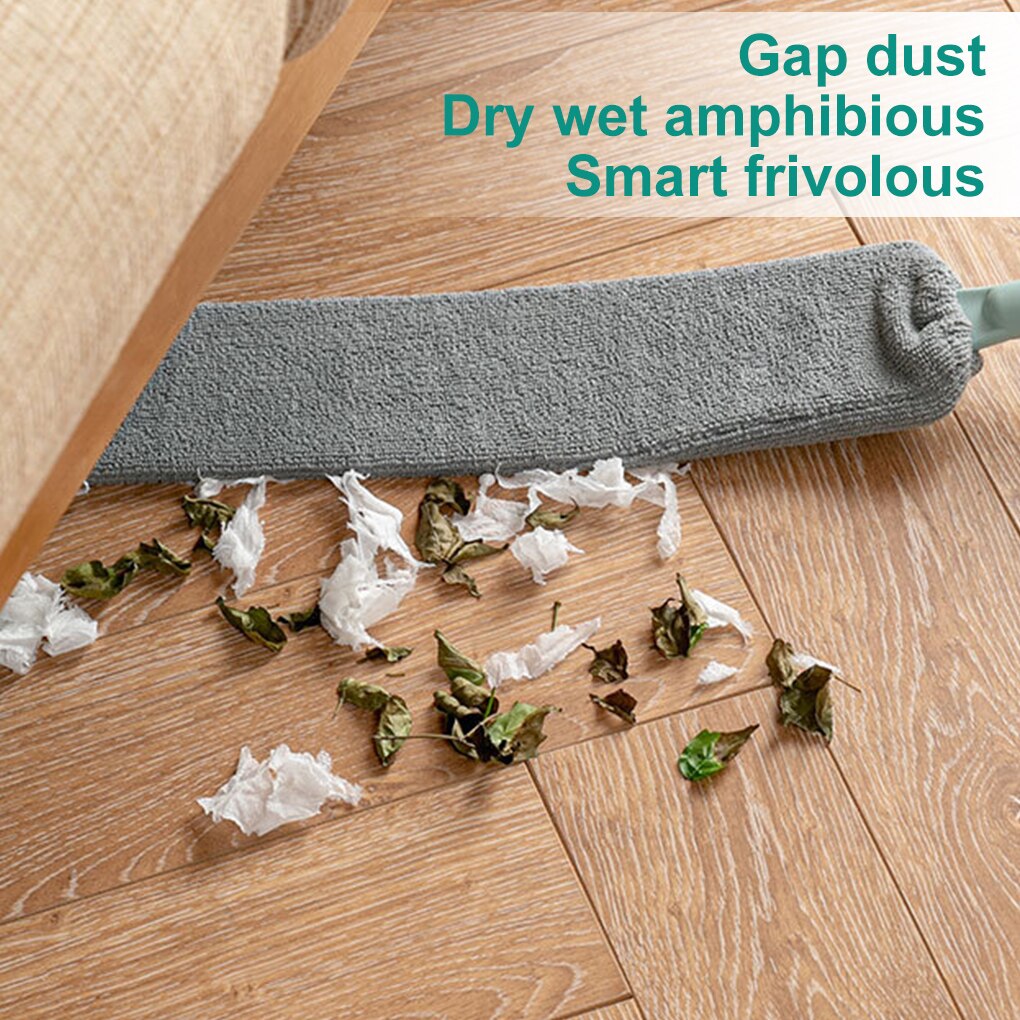 Long Crevice Dust Brush Telescopic Microfiber Dust Mites Cleaning Tools Artifact Cleaning Dust Household Cleaning Windows