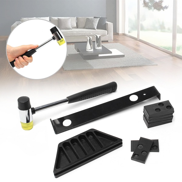 Wood Flooring DIY Home Laminate Installation Kit Set Top Wooden Floor Fitting Tool with Mallet Spacers For Hand Tool Set