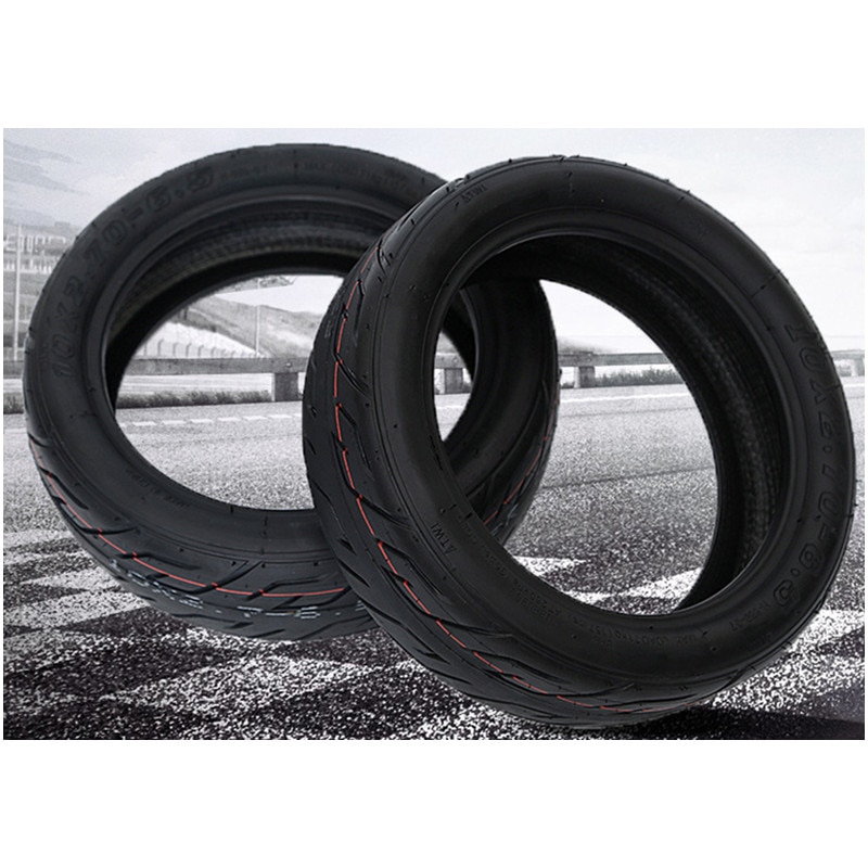10x2.7-6.5 Vacuum Tire 10-Inch Electric Scooter TUBELESS Explosion-Proof Tire No Liner Inflatable Tire