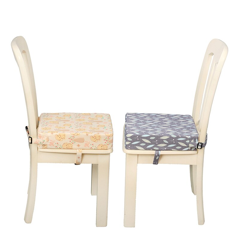 Children Increased Chair Pad Adjustable Baby Furnitur Booster Seat Portable Kids Dining Cushion Pram Chair Pad Removable