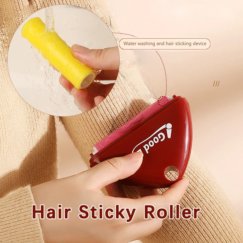 Portable Mini Lint Roller Washable Lint Remover Reusable Pet Hair Remover Brush For Sweater Wool Coat Clothes Fur Cleaning Tools