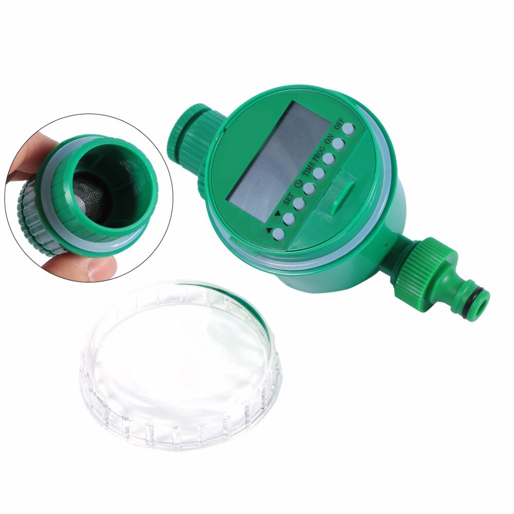 Vatten timer vattentät automatisk bevattning timer elektronisk trädgårdsbevattning timer ventil sprinkler
