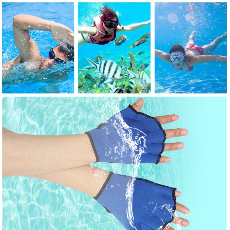 Schwimmen Handschuhe Surfen Tauchen Netze Wasserdichte Handschuhe Schwimmen Ausbildung Tauchen Handschuhe NEUE!