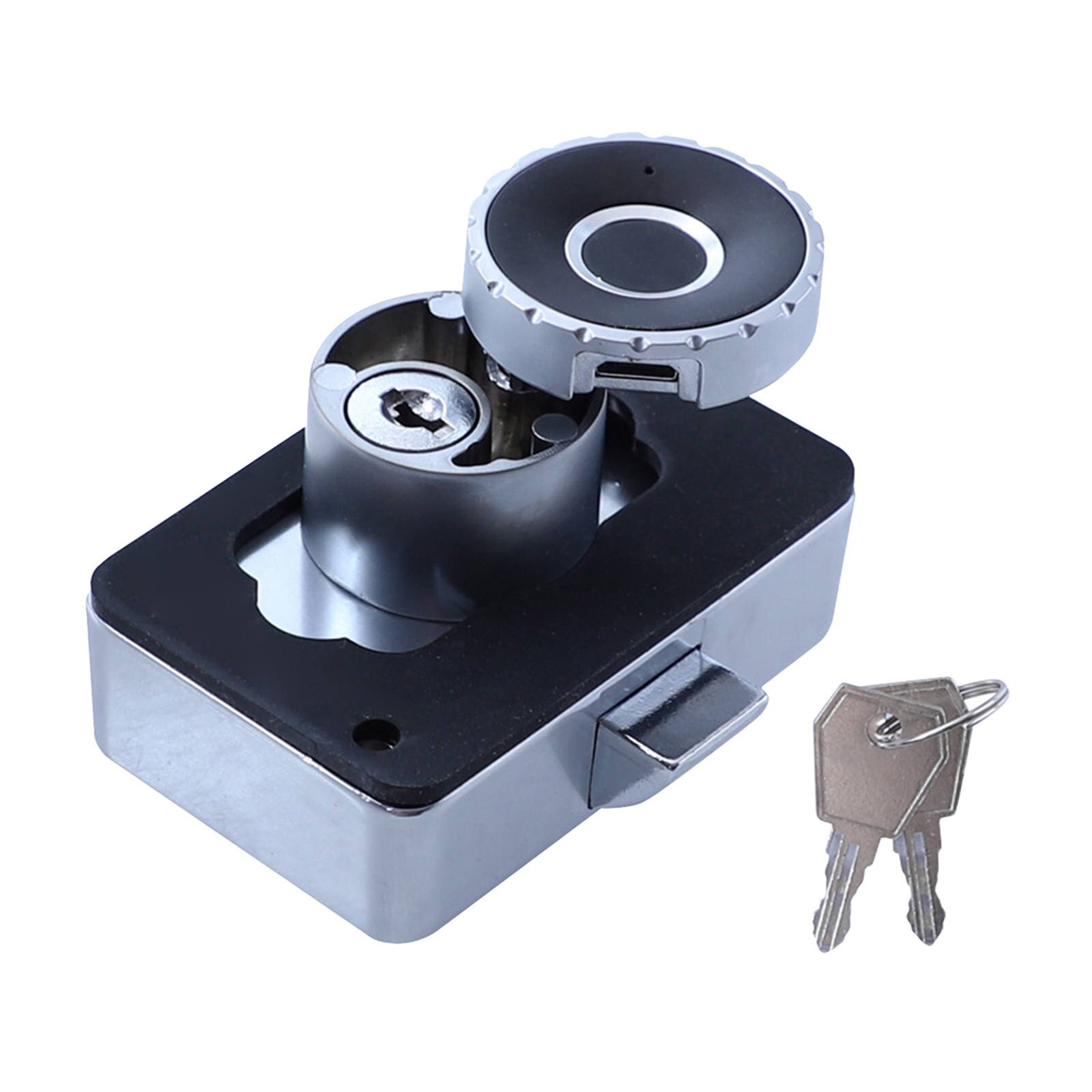 Smart Fingerprint Lock Drawer Lock Wardrobe Cabinet Lock Electronic Lock Office File Cabinet Lock