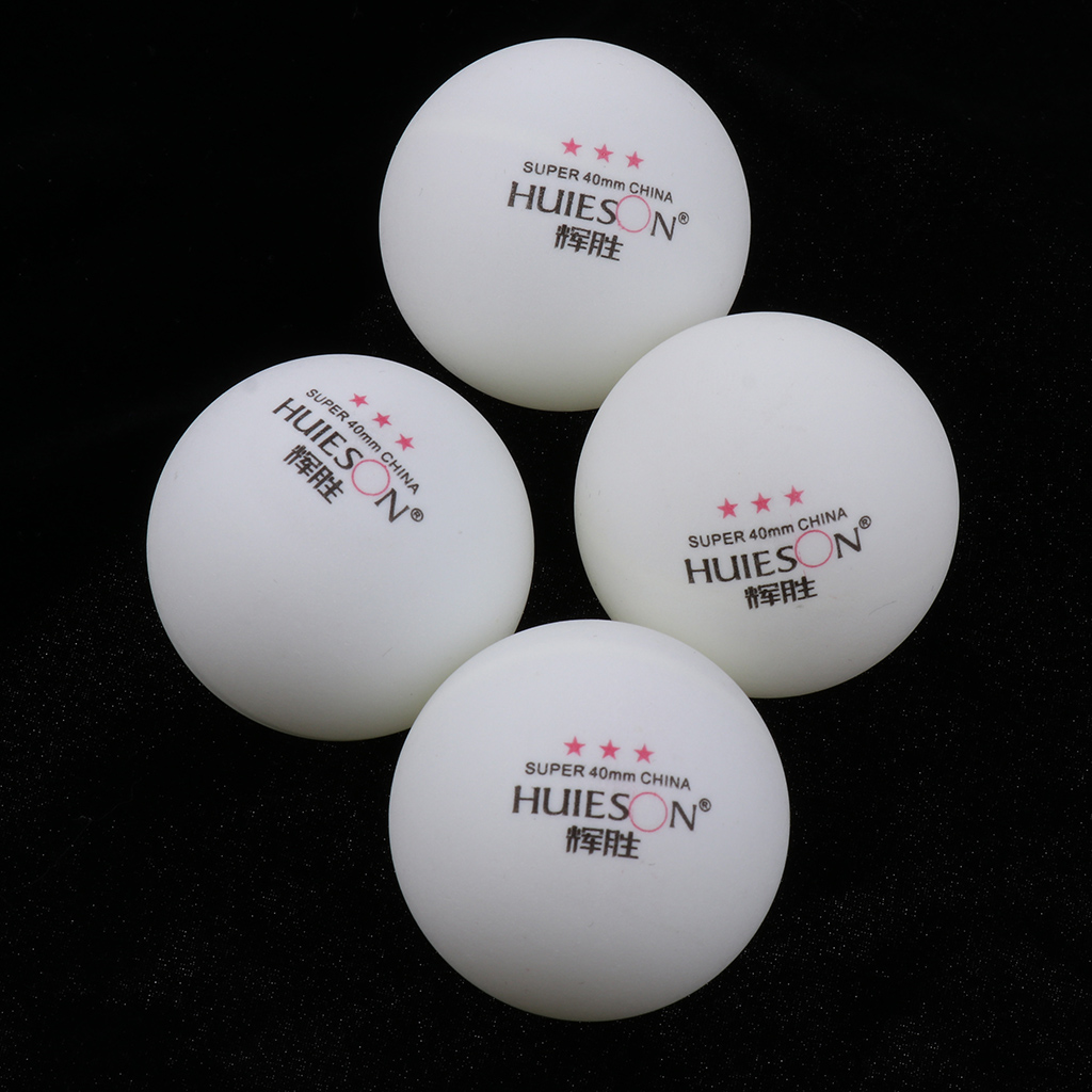 50 stycken 3 stjärniga 40mm celluloid bordtennisbollar avancerade pingisbollar träningsträning 2 färgalternativ för inomhussporter
