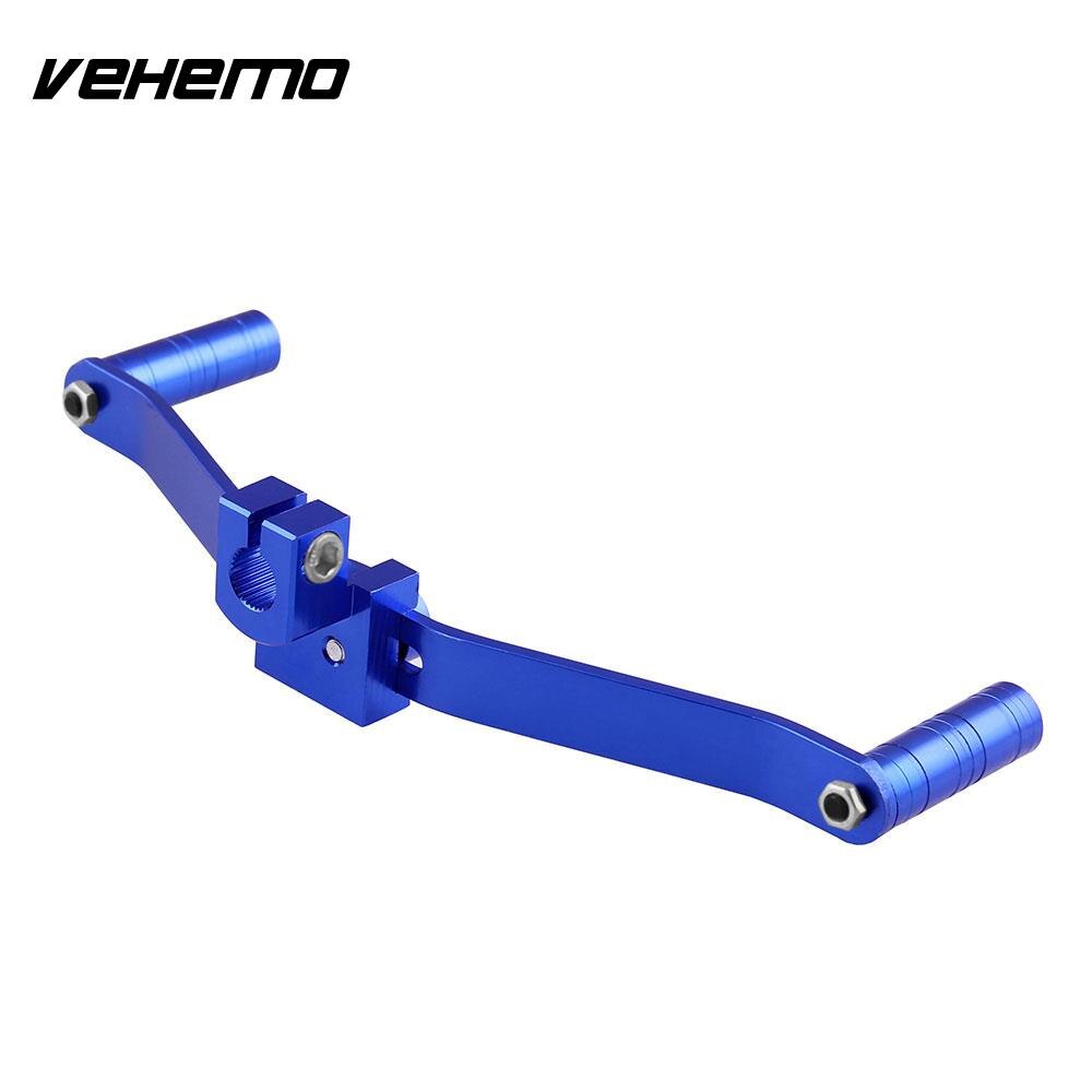 Doble cabeza motocicletas motocicleta palanca de aluminio Universal de cambio de velocidad de cambio de marchas modificado de palanca de cambio de marchas ATV