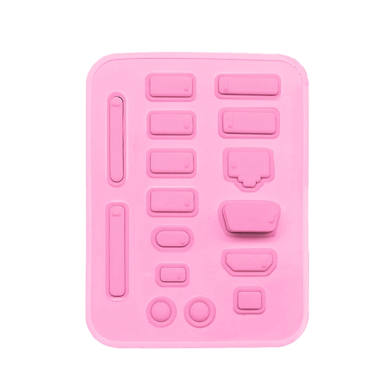 Silicone Micro USB Cap Port Cover Anti Dust Protector for Desktop PC Laptops Stopper Socket Protecor Kit 16 Pcs: PK