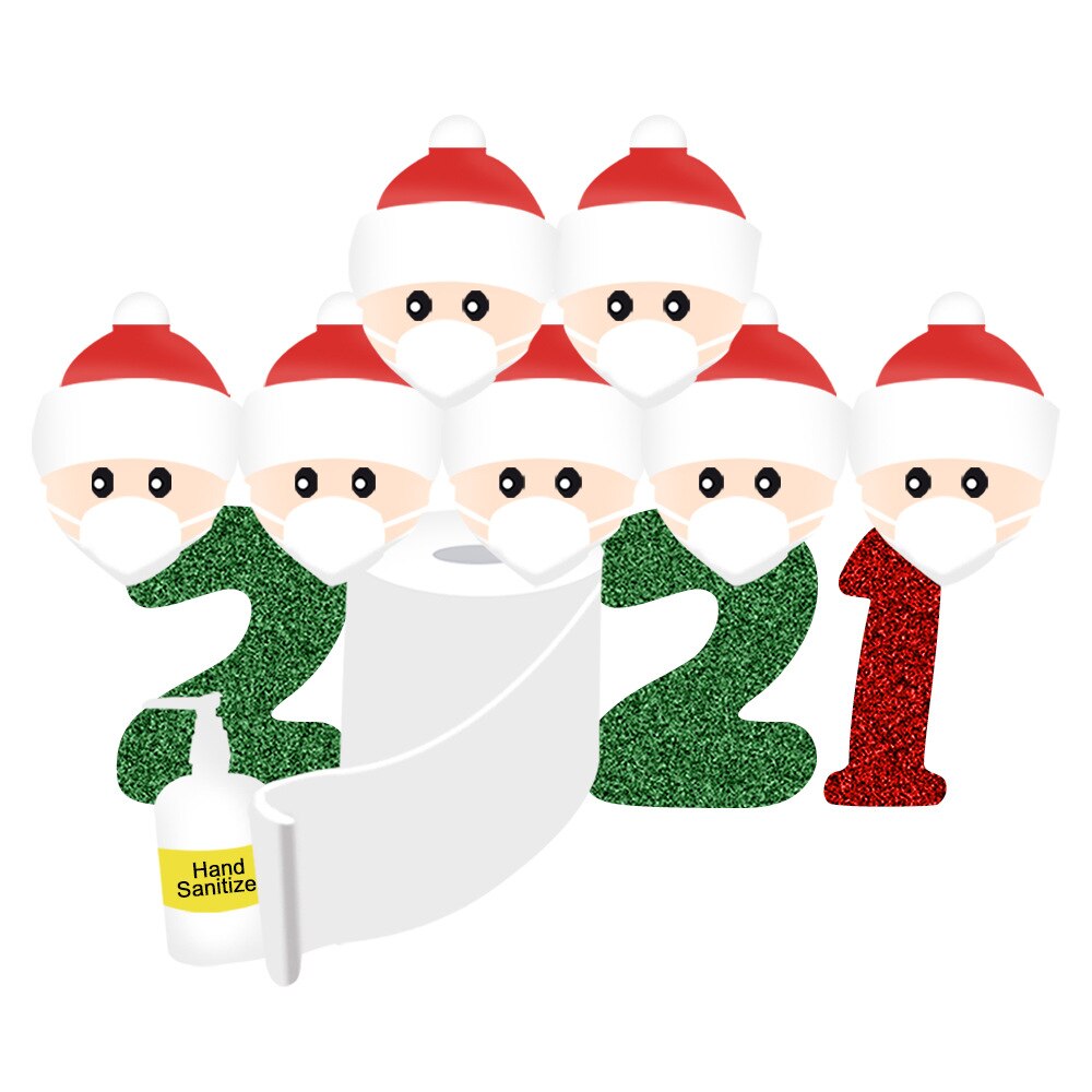 Kerst raamstickers overleefden familie raamstickers stickers voor thuis winkeldecoratie: 7