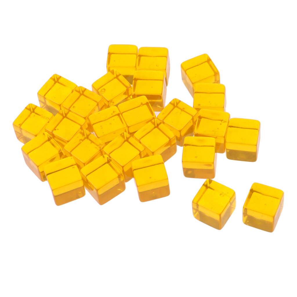 16mm transparente seis lados dados d6 dados dados para masmorras e dragões jogo