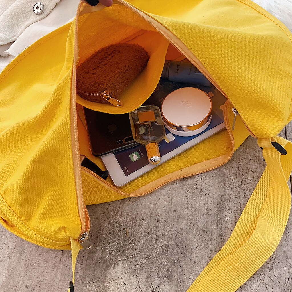 Vrouwen Mode Canvas Tas Grote Capaciteit Dumplings Duurzaam Vrouwelijke Handtas Tote Shopper canvas eco tassen Messenger Schoudertas