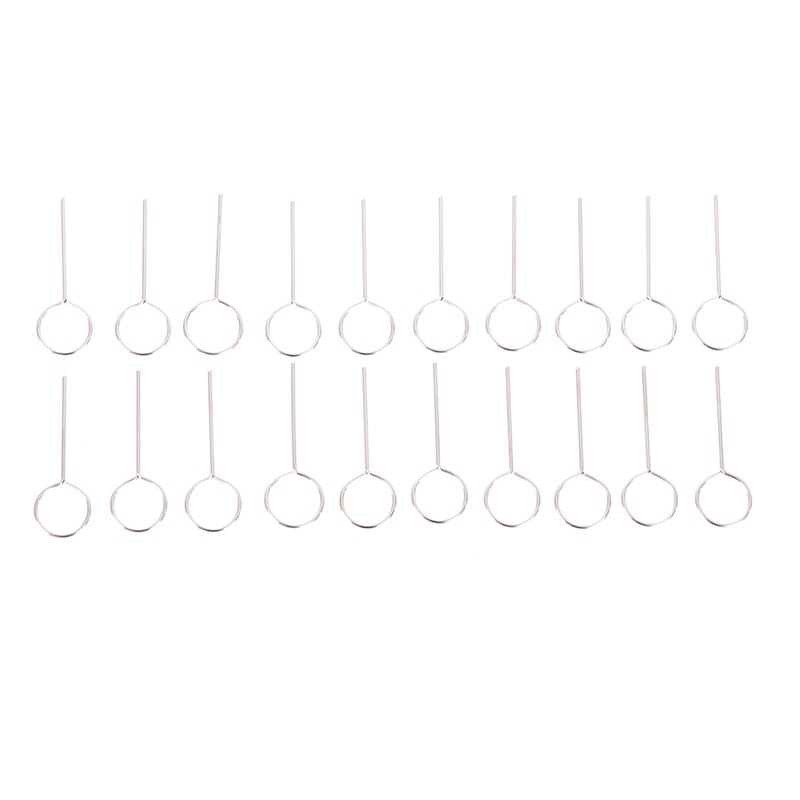 Sim-Kaart Lade Ejector Eject Pin Key Removal Tool Voor Iphone Apple Plus Huawei Xiaomi Redmi Telefoon 20Pcs