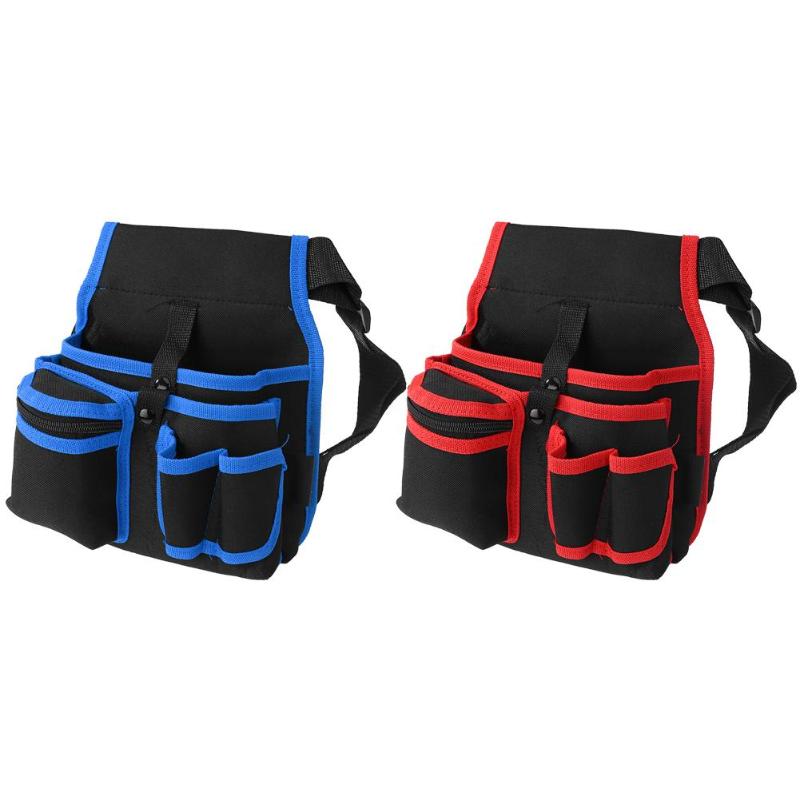 Wear-resistant Tool Bag Durable Polyester Hardware Electrician Waist Pack Hammer Pliers Pouch Repair Tools Storage