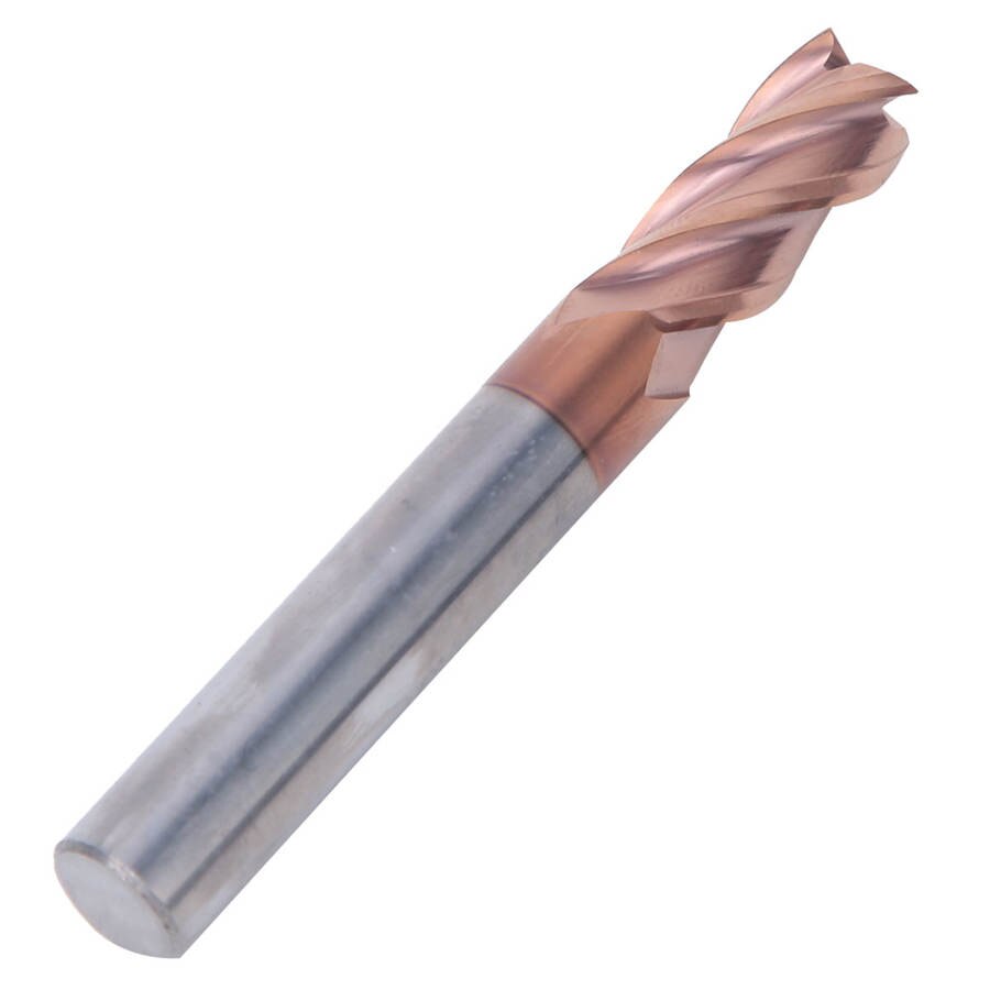 -coated milling cutter 55HRC CNC Tool End milling cutter CNC Cutter Set 4 Flutes Tungsten steel milling cutter 10x3Cx10Dx75L