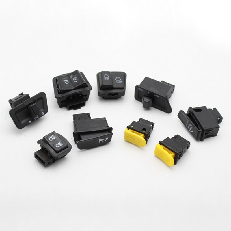 2-pin Electric Start Switch Button / Starter Switch for Scooter Moped Go-Kart