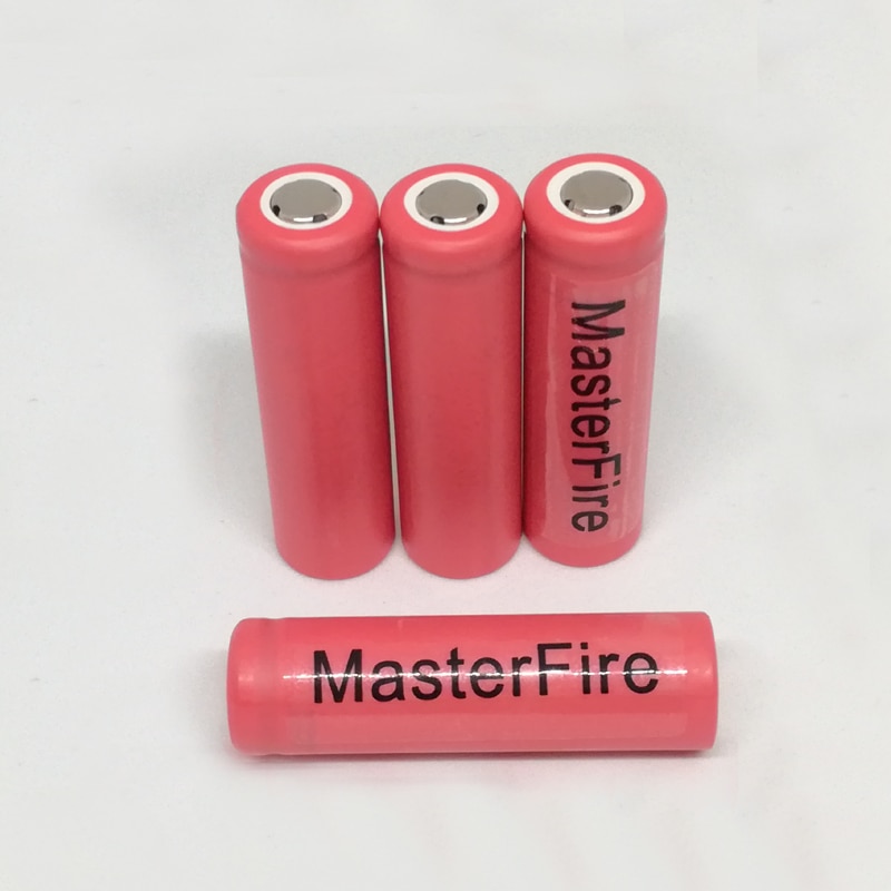 MasterFire 100% Original For Sanyo 3.7V 840mAh UR14500P Lithium 14500 Battery Rechargeable Batteries