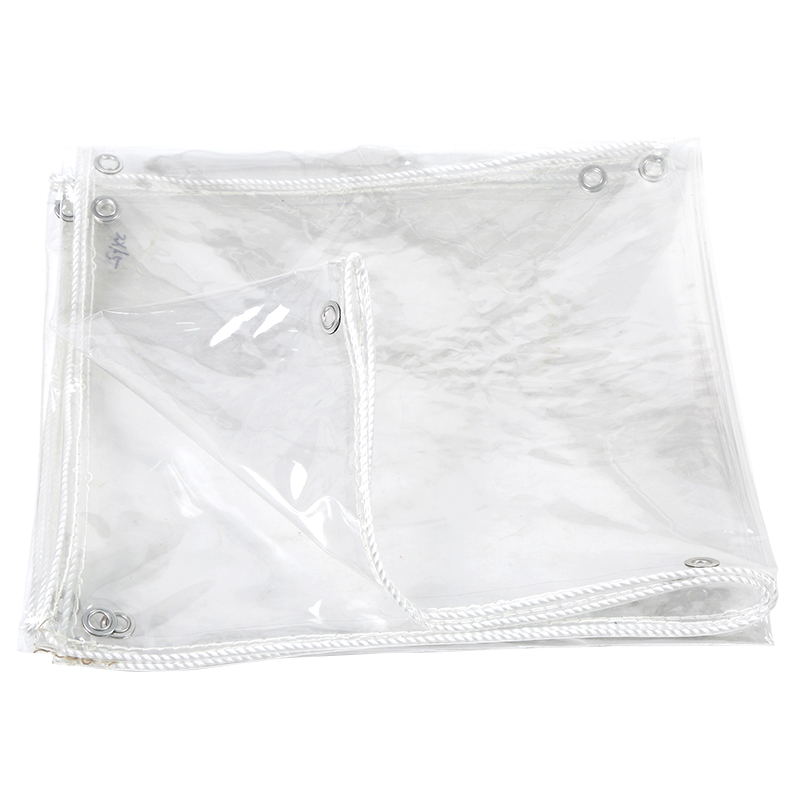Newly Thicken 0.3mm Clear Transparency Waterproof Tarpaulin Outdoor Garden Truck Highly PVC Rainproof Tarp Cloth Curtain