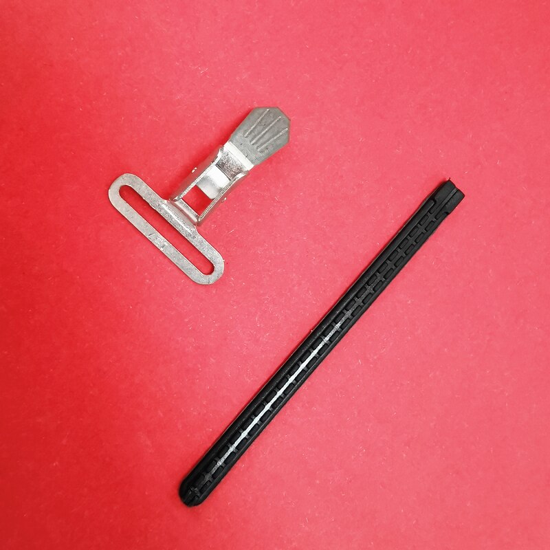 brass material for the women's skirt and uniform adjustable buckles sewing plastic band for 25 mm tape metal hook and bar