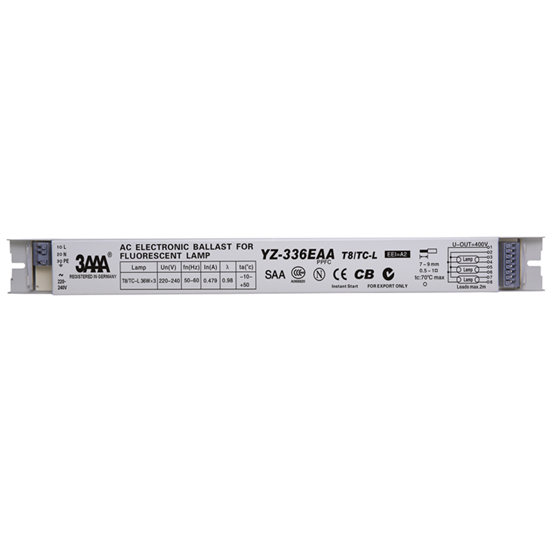 220v yz -136 eaa yz -236 eaa yz -336 eaa  t8/ tc -l 2*36w 3*36w t8 elektronisk forkobling til  t8 36w lysstofrør til lysstofrør