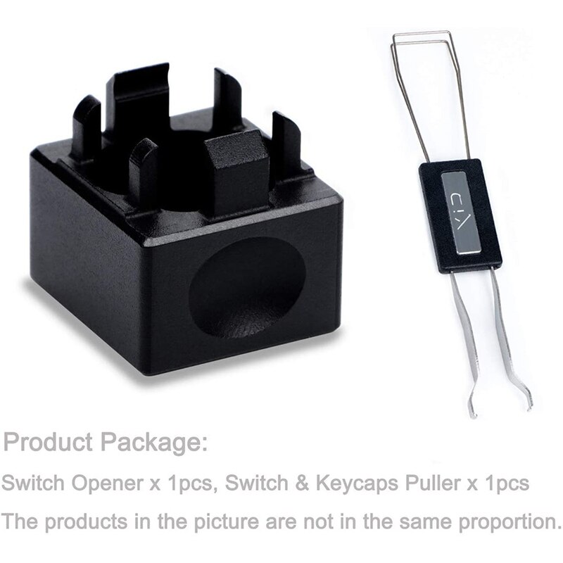 Aluminium Legierung Schalter Öffner Mit Keycap Abzieher Für Kirsche MX-Schalter