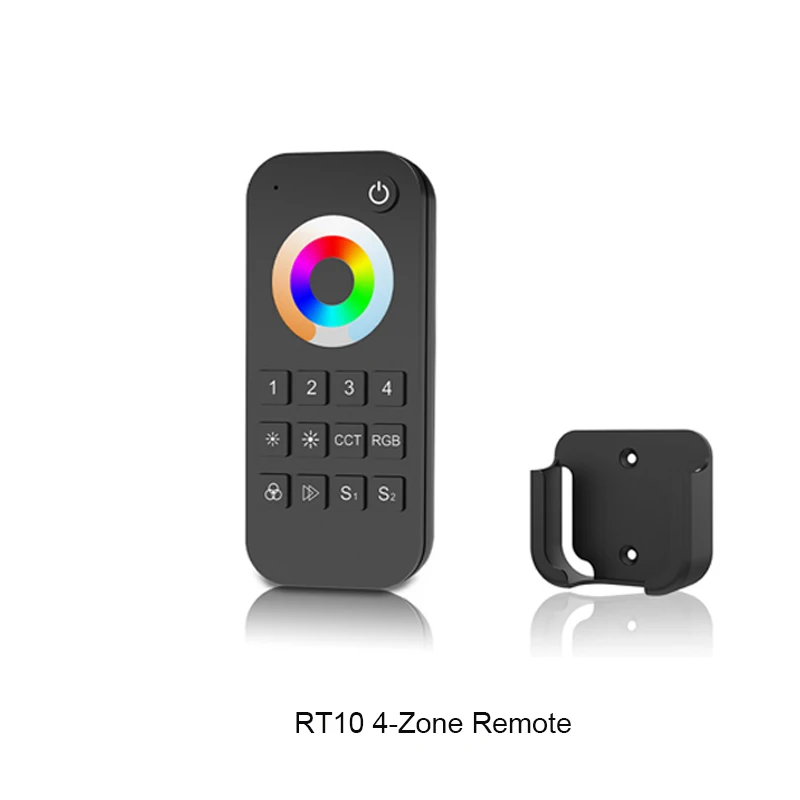 Wt5 5 i 1 tuya wifi led-controller  dc24v cob rgbcct led-strimmellys 6 -bens 840 led'er /m 2.4g rf-fjernbetjening smart til alexa google: Udsender farve 8