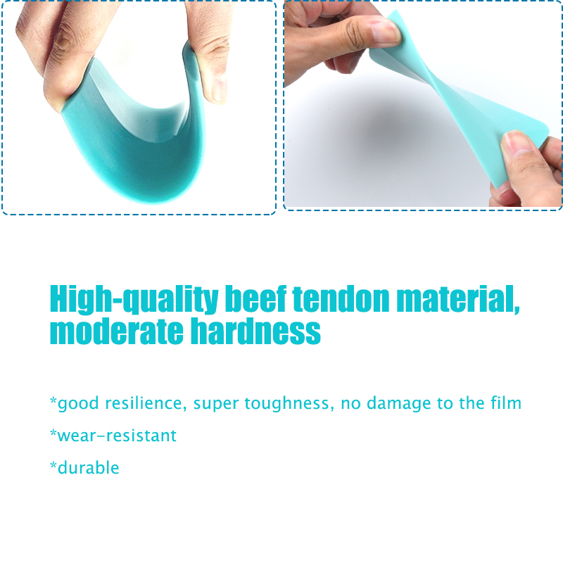 TOFAR Film de fenêtre teinte TPU PPF raclette pour peinture de voiture Film de protection transparent installation grattoir outil d'emballage de vinyle en Fiber de carbone