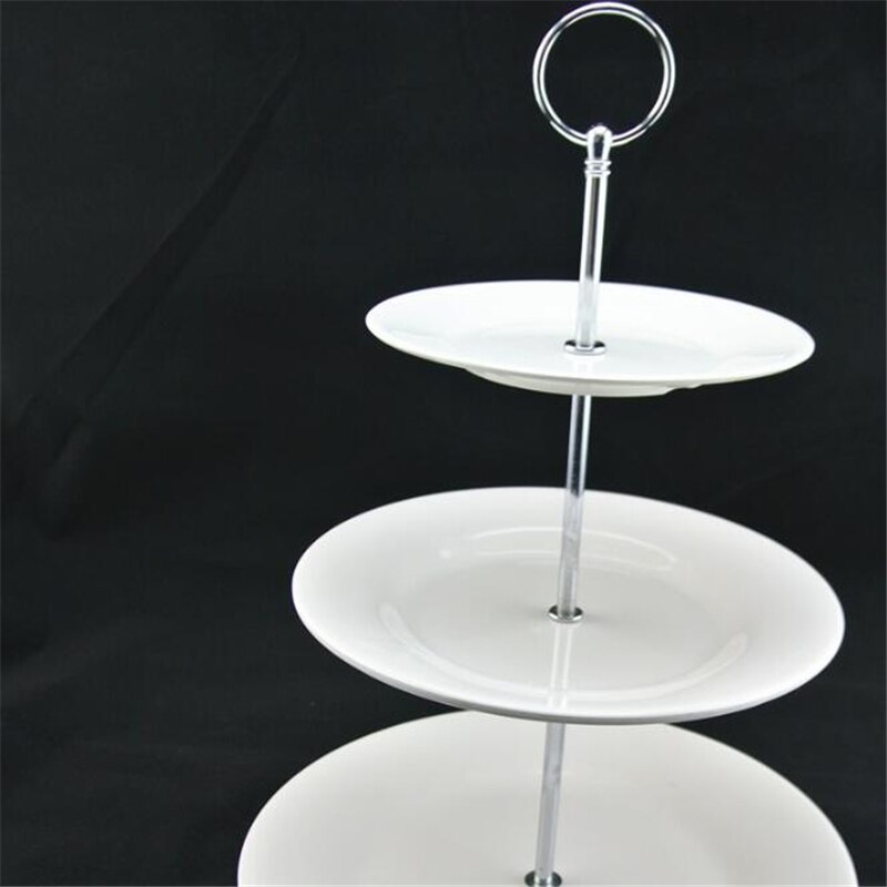 Cake Holder Multi-Style 2/ 3 /4 Tier Cake Plate Stand Handle Fitting Metal Wedding Party Without The Plate Decorating Tools