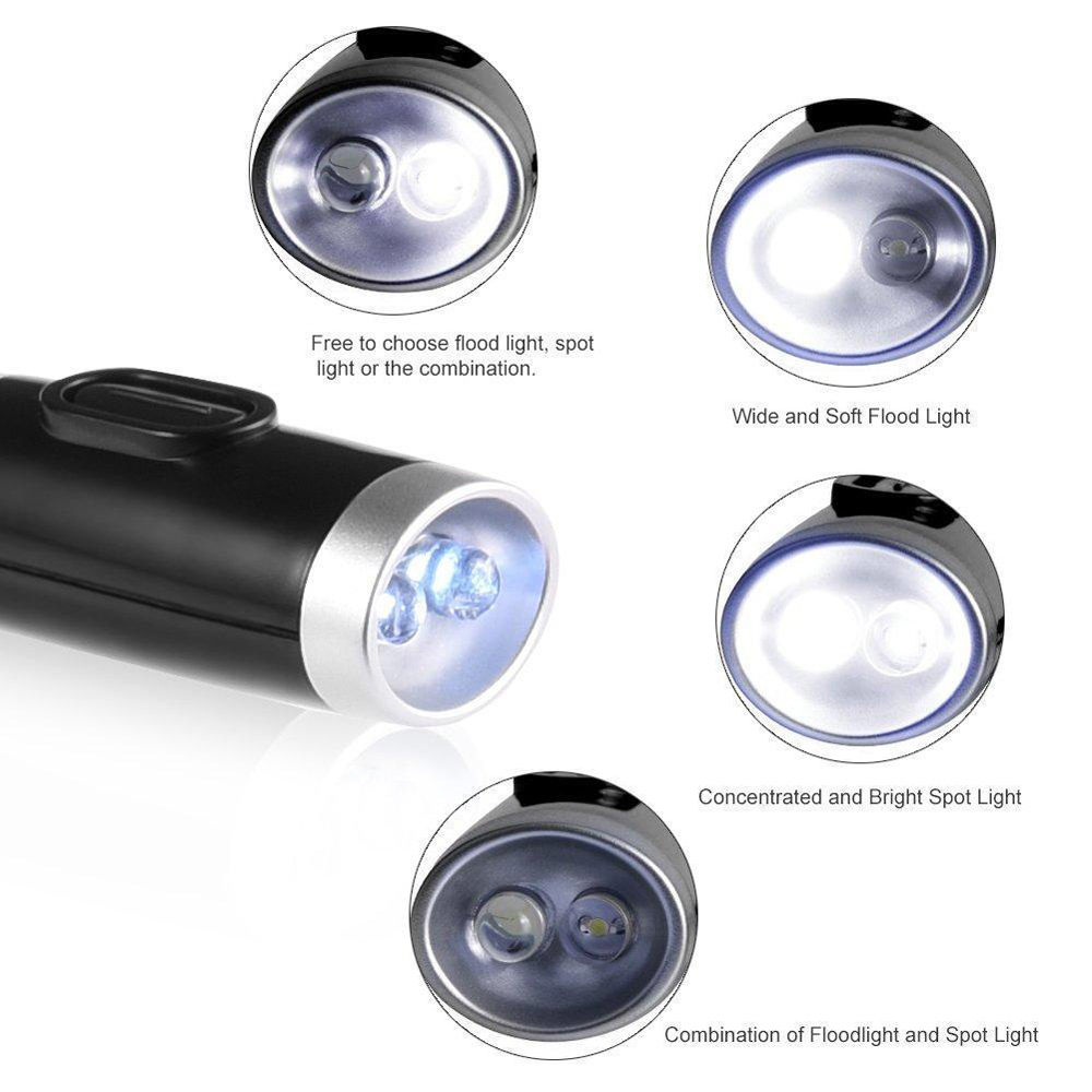 Convenient Flexible Handsfree Led Neck Hug light Book Reading Lamp Novelty Led Night Flash light Camping light