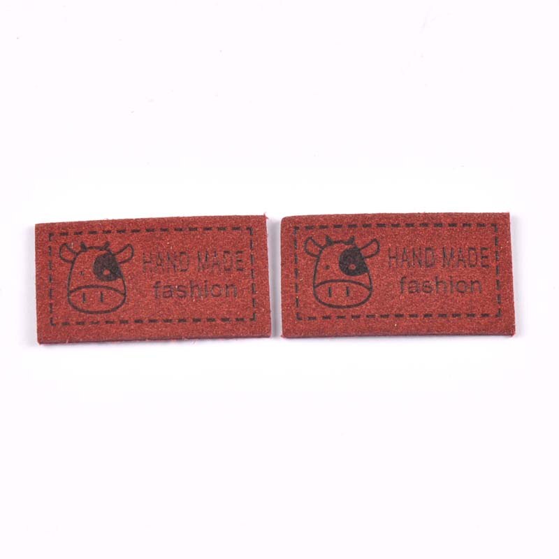 20Stck gemischt Flanell Geprägte Etiketten Für Kleidung NäHenne Zubehör Pflege Taschen Kleidungsstück Stichworte DIY Handgemachte Handwerk 18x33mm c3083: 7