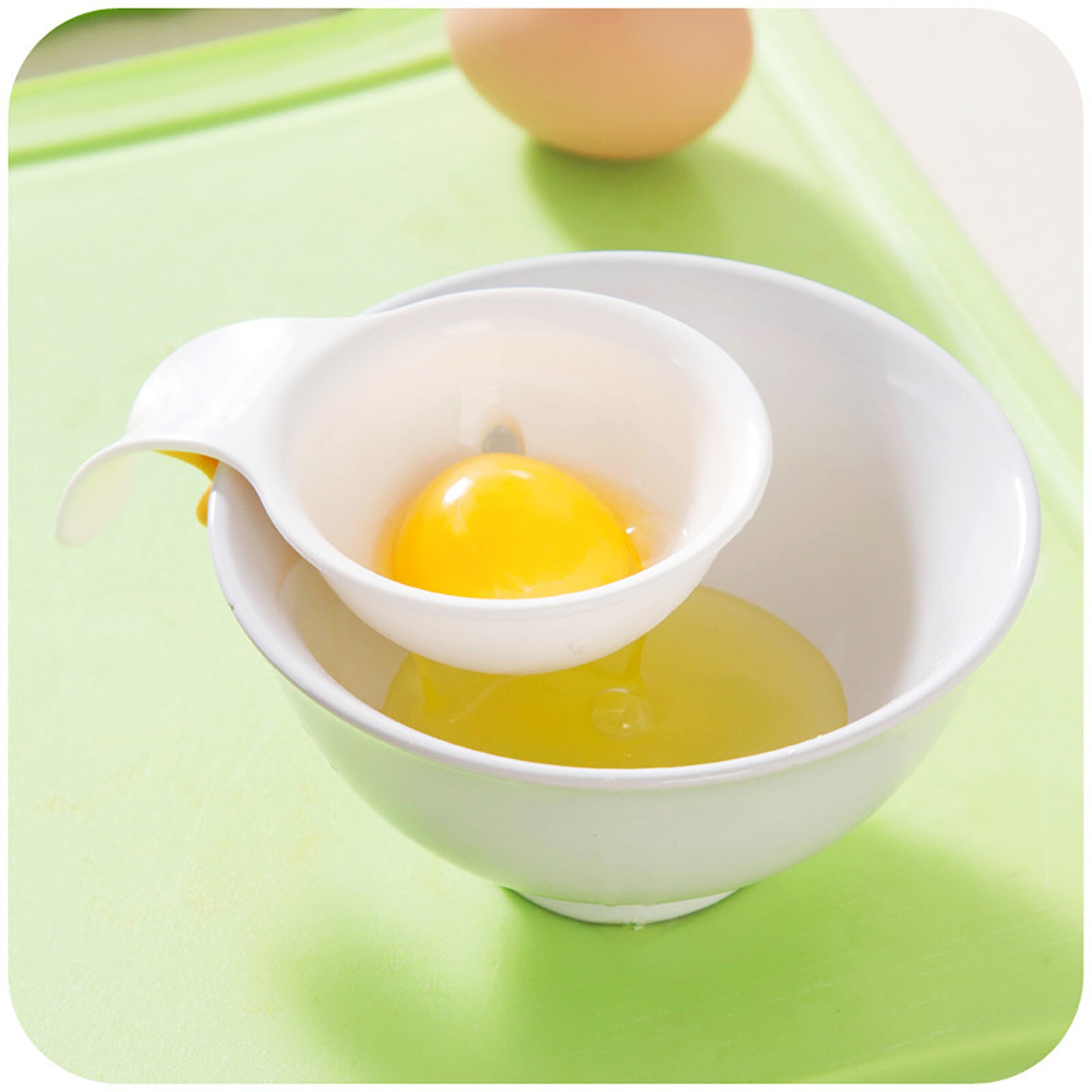Portable Egg White Yolk Device Yolk Separator Practical Kitchen Utility Tool Egg Yolk Egg White Separators Egg Tool для кухни