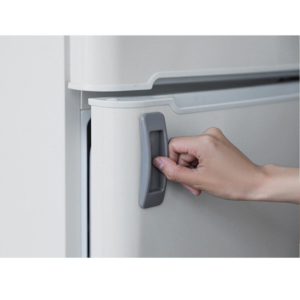 2 Stuks Rechthoek Pasta Soort Glijdende Thuis Windows Schuifladegrepen Deuren Zelfklevende Pull Knop Garderobe Abs Kast Economische