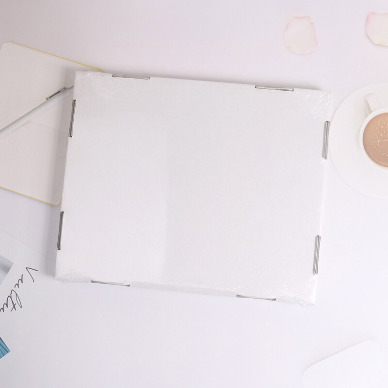 67JC First Year Photo Moment Baby Keepsake Frame DIY 0-12 Month Picture Display Plastic Collage Frame for Mom Parents