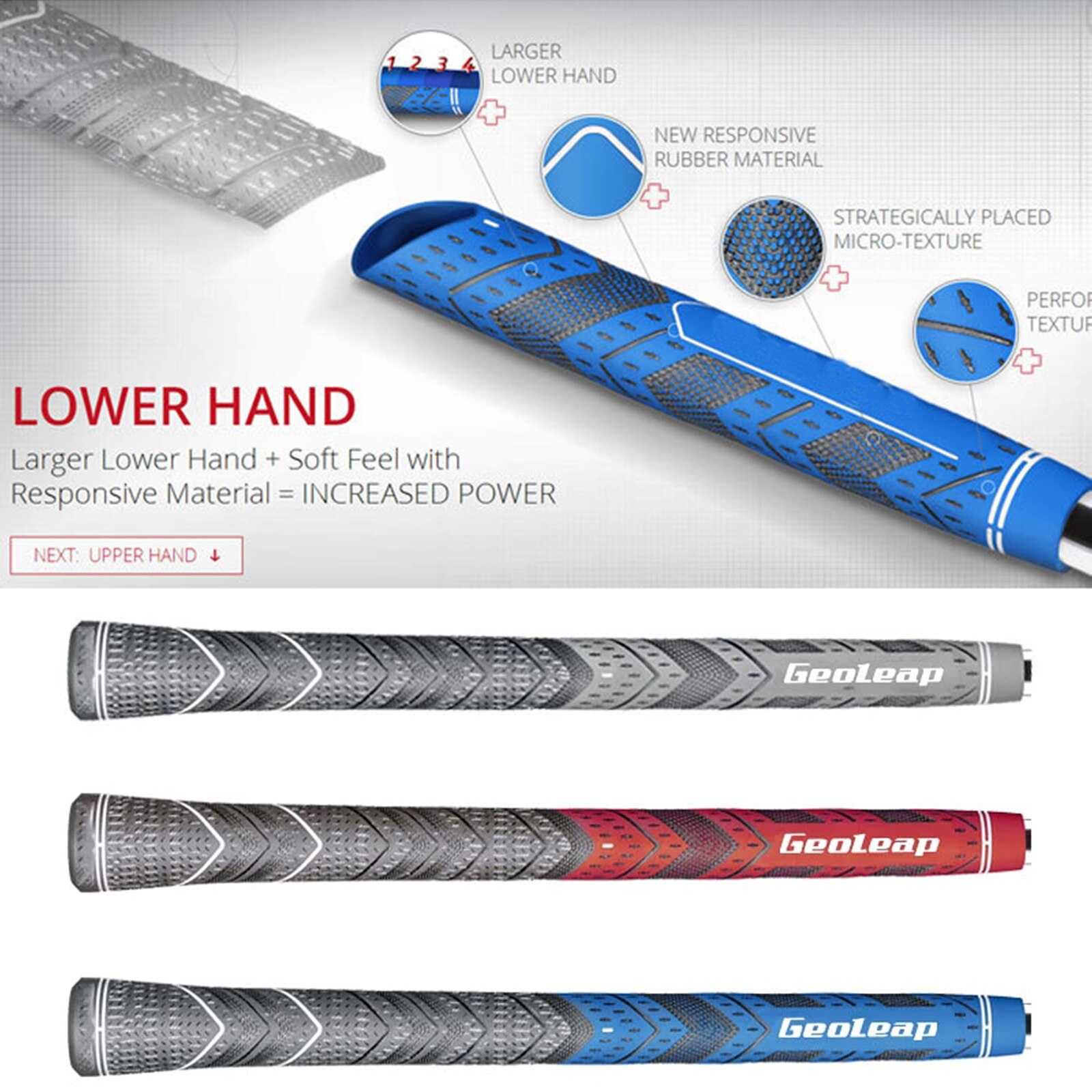 Golf Grip Golf Sport Super Stroke Putter Grip Ultra Slim Non-slip Wear-resistant Golf Club Grip Handle Golf Accessories