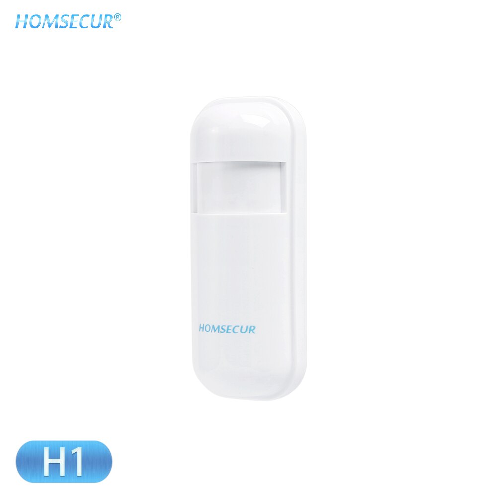 Homsecur diy langaton ja langallinen 4g/ gsm lcd murtohälytin+ios/android sovellus kodin turvaan  ga01-4g- b/w: Pir -anturi