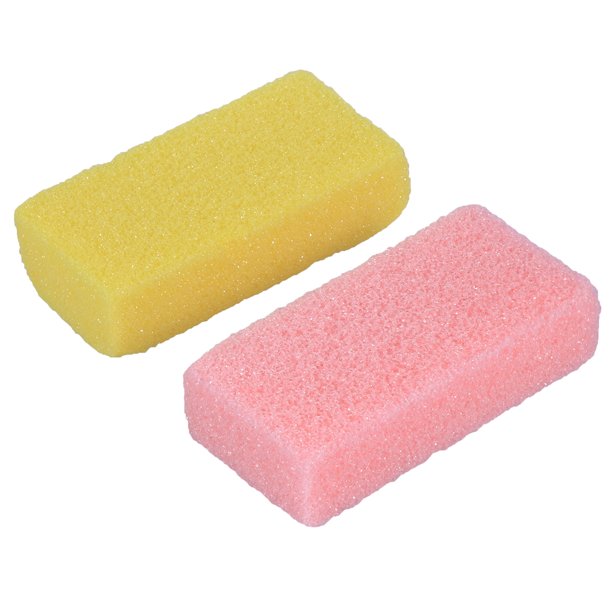 2 pçs pedra-pomes pé cuidados retângulo pé pedra pedra pé pedicure ferramenta calo remover pedra para pele morta pele dura-aleatório